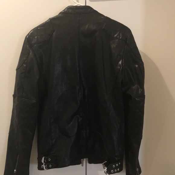 Men’s leather jacket - Picture 3 of 3